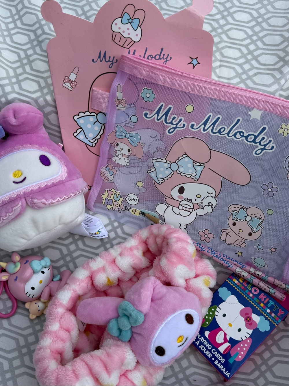 Sanrio My Melody Hello Kitty Assortment Headband, Pouch, figure, plush & more